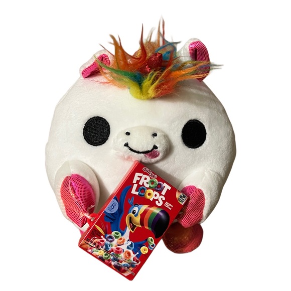Zuru Other - Zuru Snackles Mini Brands Series 1 Richard the Unicorn Fruit Loops 5”